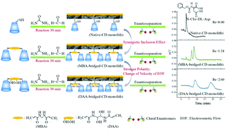 Graphical abstract: Rapid preparation and characterization of a bridged bis(β-cyclodextrin) functionalized urea–formaldehyde monolithic column by a “one-pot” approach