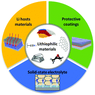 Graphical abstract: A mechanistic review of lithiophilic materials: resolving lithium dendrites and advancing lithium metal-based batteries