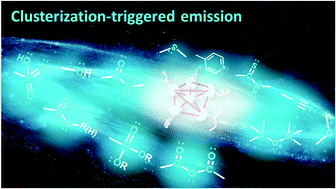 Graphical abstract: Clusterization-triggered emission (CTE): one for all, all for one