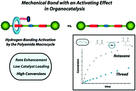 Graphical abstract: Mechanical bonding activation in rotaxane-based organocatalysts