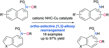 Graphical abstract: Copper-catalyzed [1,3]-alkoxy rearrangement for the selective synthesis of polycyclic ortho-aminoarenol derivatives