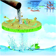 Graphical abstract: Interpenetrating network nanoarchitectonics of antifouling poly(vinylidene fluoride) membranes for oil–water separation