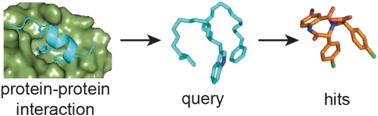 Graphical abstract: Query-guided protein–protein interaction inhibitor discovery