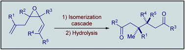 Graphical abstract: Stereoselective tandem iridium-catalyzed alkene isomerization-cope rearrangement of ω-diene epoxides: efficient access to acyclic 1,6-dicarbonyl compounds