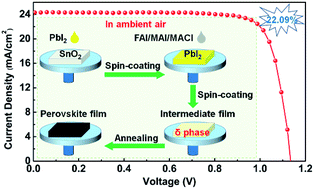 Graphical abstract: Regulating the crystalline phase of intermediate films enables FA1−xMAxPbI3 perovskite solar cells with efficiency over 22%