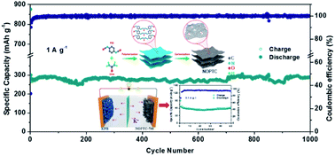 Graphical abstract: Two-dimensional N/O co-doped porous turbostratic carbon nanomeshes with expanded interlayer spacing as host material for potassium/lithium half/full batteries