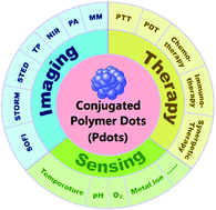 Graphical abstract: Recent advances in the development and applications of conjugated polymer dots