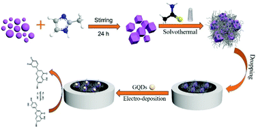 Graphical abstract: An ultrasensitive luteolin electrochemical sensor based on a glass carbon electrode modified using multi-walled carbon nanotube-supported hollow cobalt sulfide (CoSx) polyhedron/graphene quantum dot composites
