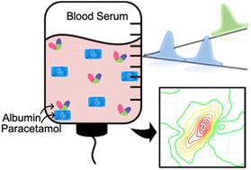 Graphical abstract: Detection of paracetamol binding to albumin in blood serum using 2D-IR spectroscopy