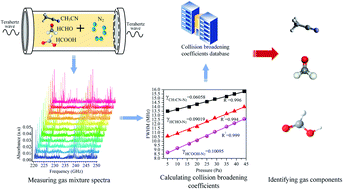Graphical abstract: A qualitative analysis method for multi-component gas mixtures via terahertz rotational spectroscopy