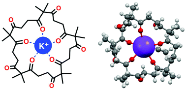 Graphical abstract: Alkali metal ion binding using cyclic polyketones