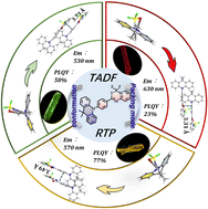 Graphical abstract: A high-contrast polymorphic difluoroboron luminogen with efficient RTP and TADF emissions