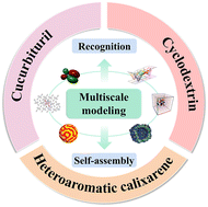 Graphical abstract: Theoretical study of macrocyclic host molecules: from supramolecular recognition to self-assembly
