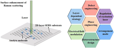Graphical abstract: Application of two-dimensional layered materials in surface-enhanced Raman spectroscopy (SERS)