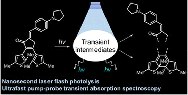 Graphical abstract: Multifunctional fluorescent diarylethene: time-resolved study of photochemistry