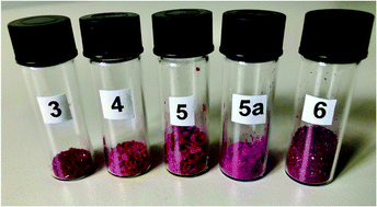 Graphical abstract: Small compound – big colors: synthesis and structural investigation of brightly colored alkaline earth metal 1,3-dimethylviolurates