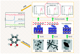 Graphical abstract: Generation of environmentally persistent free radicals on faceted TiO2 in an ambient environment: roles of crystalline surface structures