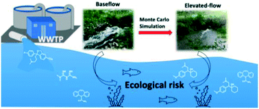 Graphical abstract: Modeling risk dynamics of contaminants of emerging concern in a temperate-region wastewater effluent-dominated stream