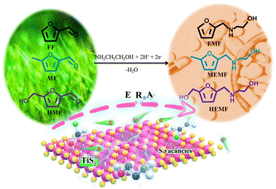 Graphical abstract: Designed TiS2 nanosheets for efficient electrocatalytic reductive amination of biomass-derived furfurals