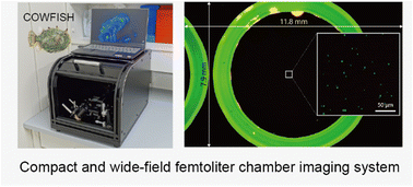 Graphical abstract: Compact wide-field femtoliter-chamber imaging system for high-speed and accurate digital bioanalysis