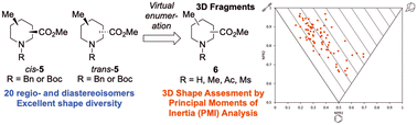 Graphical abstract: Exploration of piperidine 3D fragment chemical space: synthesis and 3D shape analysis of fragments derived from 20 regio- and diastereoisomers of methyl substituted pipecolinates