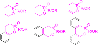 Graphical abstract: Synthesis of 1,2-oxaphosphinane 2-oxides and 1,2-oxaphosphinine 2-oxides: δ-phosphonolactones and δ-phosphinolactones