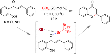 Graphical abstract: CBr4 catalyzed activation of α,β-unsaturated ketones