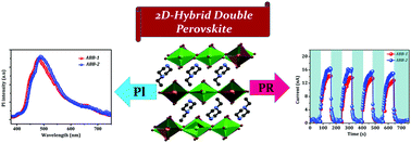 Graphical abstract: Semiconductivity and high stability in centimetric two-dimensional bismuth–silver hybrid double perovskites