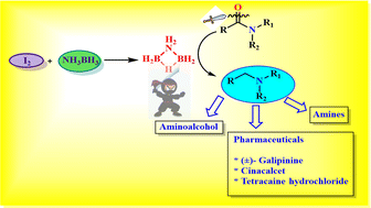 Graphical abstract: In situ generated aminodiborane as a reagent for deoxygenative reduction of carboxamides to amines