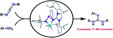 Graphical abstract: Aluminium alkyl complexes supported by imino-phosphanamide ligand as precursors for catalytic guanylation reactions of carbodiimides