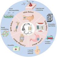 Graphical abstract: Bioinks adapted for in situ bioprinting scenarios of defect sites: a review