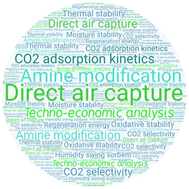 Graphical abstract: Evaluation of amine-based solid adsorbents for direct air capture: a critical review