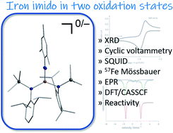 Graphical abstract: Between imide, imidyl and nitrene – an imido iron complex in two oxidation states