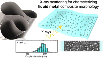 Graphical abstract: X-ray scattering as an effective tool for characterizing liquid metal composite morphology
