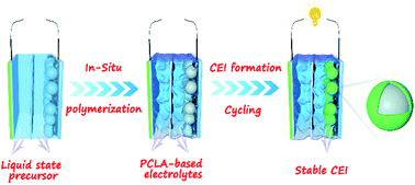 Graphical abstract: In situ prepared “polymer-in-salt” electrolytes enabling high-voltage lithium metal batteries