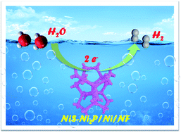 Graphical abstract: Multi-interfacial engineering of a coil-like NiS–Ni2P/Ni hybrid to efficiently boost electrocatalytic hydrogen generation in alkaline and neutral electrolyte