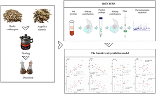 Graphical abstract: A liquid chromatography-time-of-flight/mass spectrometry method for analysis of pesticides and transfer behavior in Radix Codonopsis and Angelica sinensis decoctions