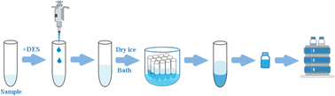 Graphical abstract: Subzero-temperature homogeneous liquid–liquid extraction for the stereoselective determination of chiral triadimefon and its metabolite in water, fruit juice, vinegar, and fermented liquor by HPLC