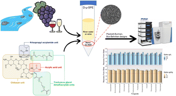 Graphical abstract: Synthesis and evaluation of a chitosan nanomaterial as efficient sorbent for determination of fungicide residues in waters and wine by liquid chromatography high resolution mass spectrometry