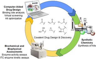 Graphical abstract: Computational and biophysical methods for the discovery and optimization of covalent drugs
