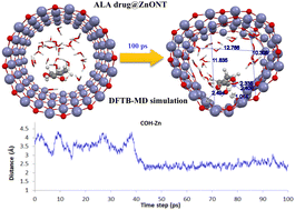 Graphical abstract: Toward functionalization of ZnO nanotubes and monolayers with 5-aminolevulinic acid drugs as possible nanocarriers for drug delivery: a DFT based molecular dynamic simulation