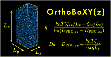 Graphical abstract: An OrthoBoXY-method for various alternative box geometries