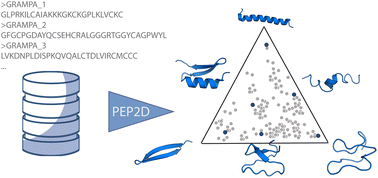 Graphical abstract: Benchmarking protein structure predictors to assist machine learning-guided peptide discovery
