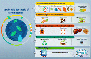 Graphical abstract: Sustainable synthesis: natural processes shaping the nanocircular economy