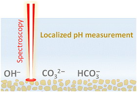 Graphical abstract: Determination of local pH in CO2 electroreduction