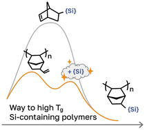 Graphical abstract: Making accessible soluble silicon-containing polynorbornenes: hydrosilylation of vinyl-addition poly(5-vinyl-2-norbornene)