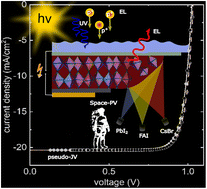 Graphical abstract: Methylammonium-free co-evaporated perovskite absorbers with high radiation and UV tolerance: an option for in-space manufacturing of space-PV?
