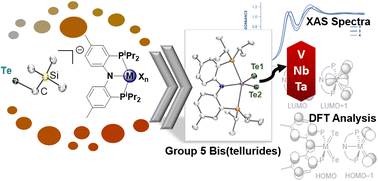 Graphical abstract: Tellurolate: an effective Te-atom transfer reagent to prepare the triad of group 5 metal bis(tellurides)