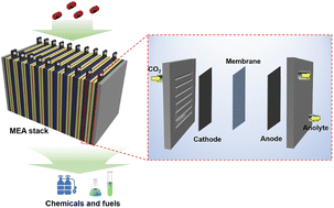 Graphical abstract: Advances and challenges in membrane electrode assembly electrolyzers for CO2 reduction
