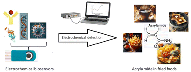 Graphical abstract: Acrylamide in food products and the role of electrochemical biosensors in its detection: a comprehensive review
